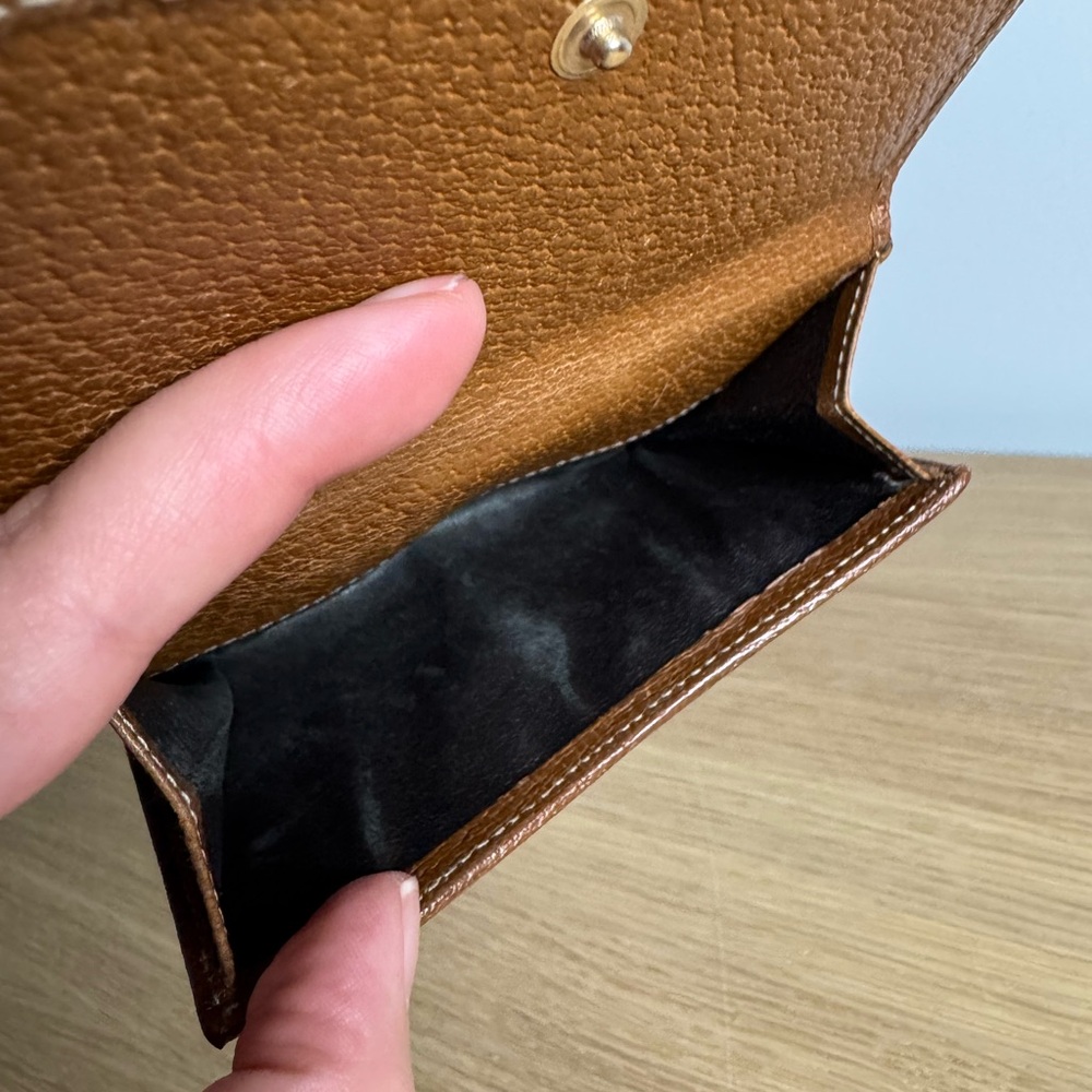 Authentic Gucci Brown monogram bifold wallet - Picture 13 of 16